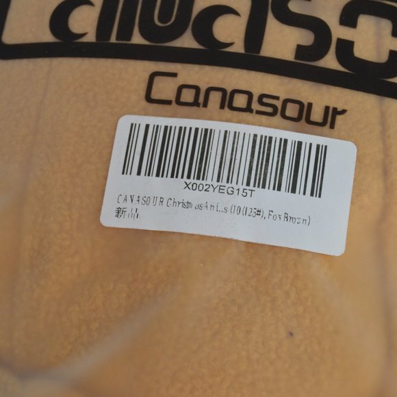 CANASOUR Unisex Halloween Kids Fox Animal Bodysuit Cosplay Costume Size 10 NEW - Picture 4 of 12